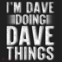 I'm Dave Doing Dave Things Funny First Name Dave Gift Idea Tumbler thumb 3