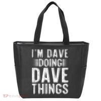 I'm Dave Doing Dave Things Funny First Name Dave Gift Idea Tote Bag thumb 0