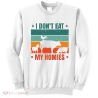 I Don't Eat My Homies Vegan Sweatshirt thumb 0