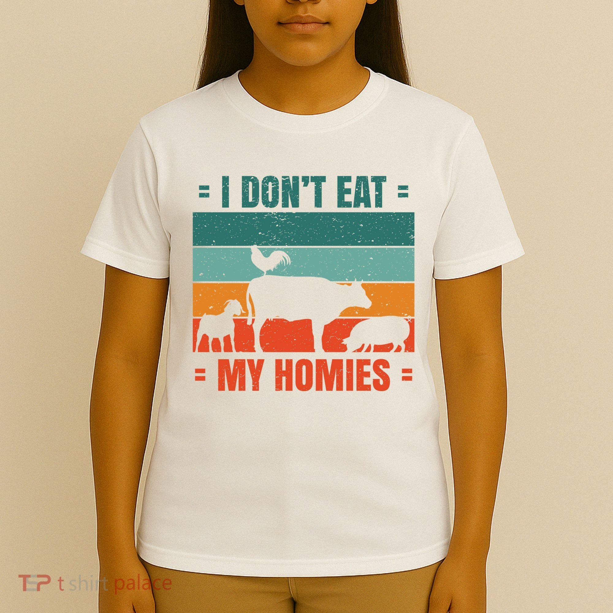 I Don't Eat My Homies Vegan T-Shirt