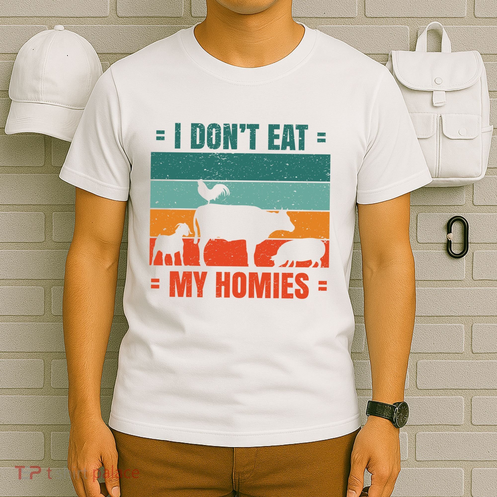 I Don't Eat My Homies Vegan T-Shirt