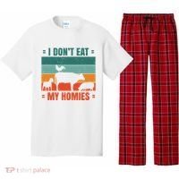 I Don't Eat My Homies Vegan Pajama Set thumb 0