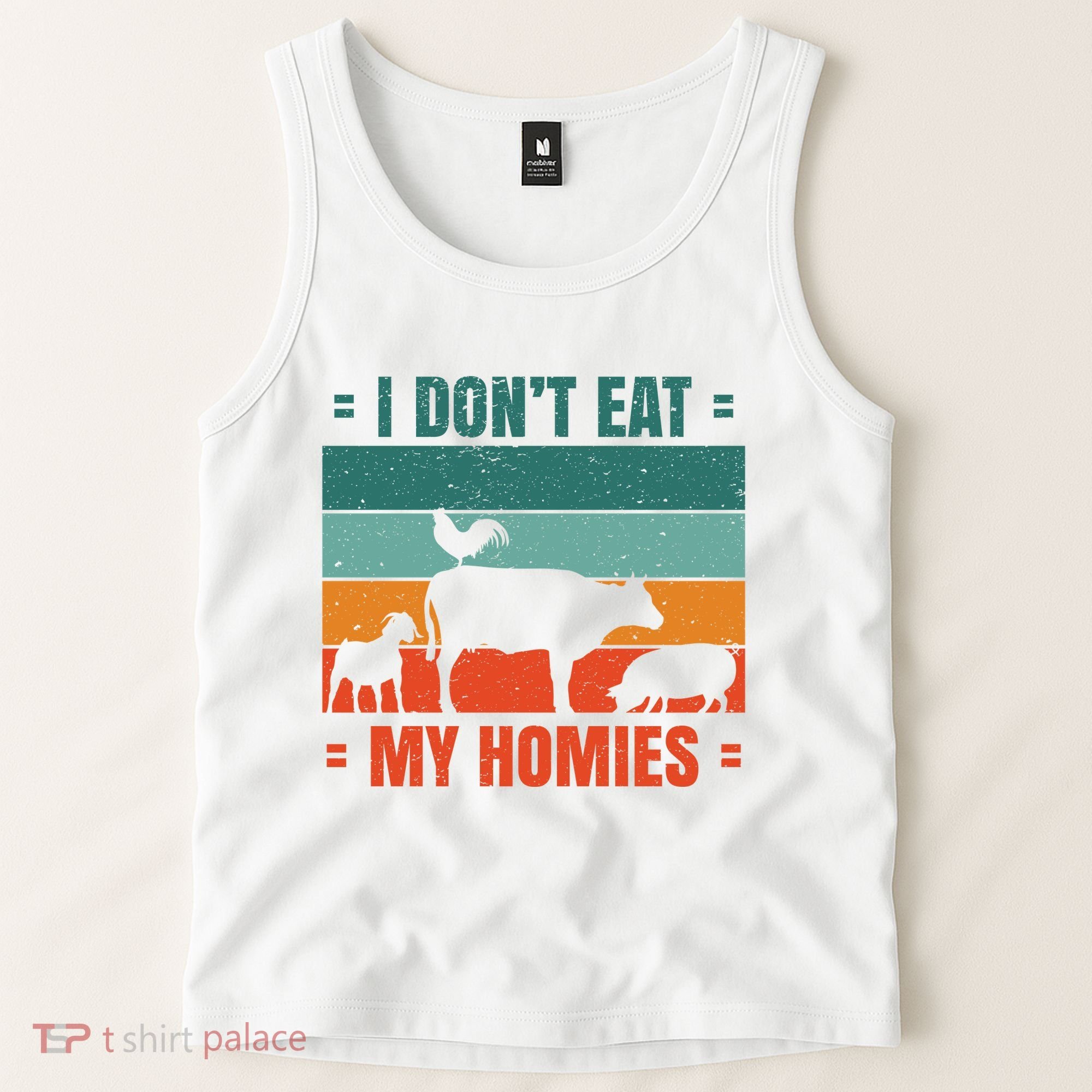 I Don't Eat My Homies Vegan Tank Top