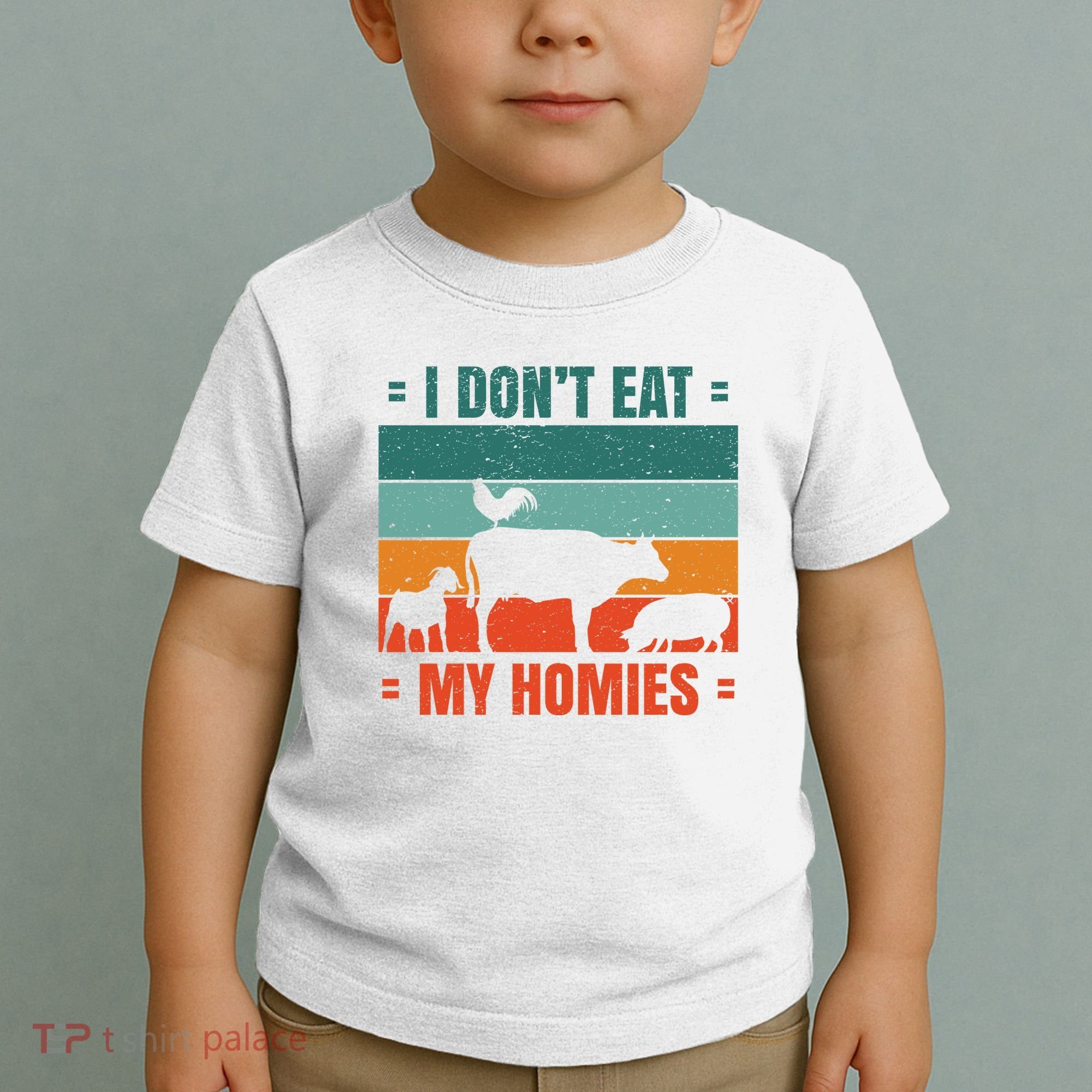 I Don't Eat My Homies Vegan Toddler T-Shirt