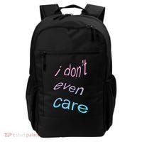 I Don't Even Care Backpack thumb 0