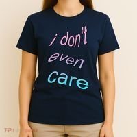 I Don't Even Care T-Shirt thumb 4