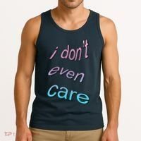 I Don't Even Care Tank Top thumb 3