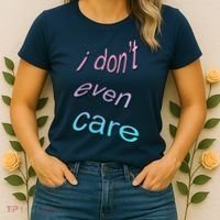 I Don't Even Care Women's T-Shirt thumb 2