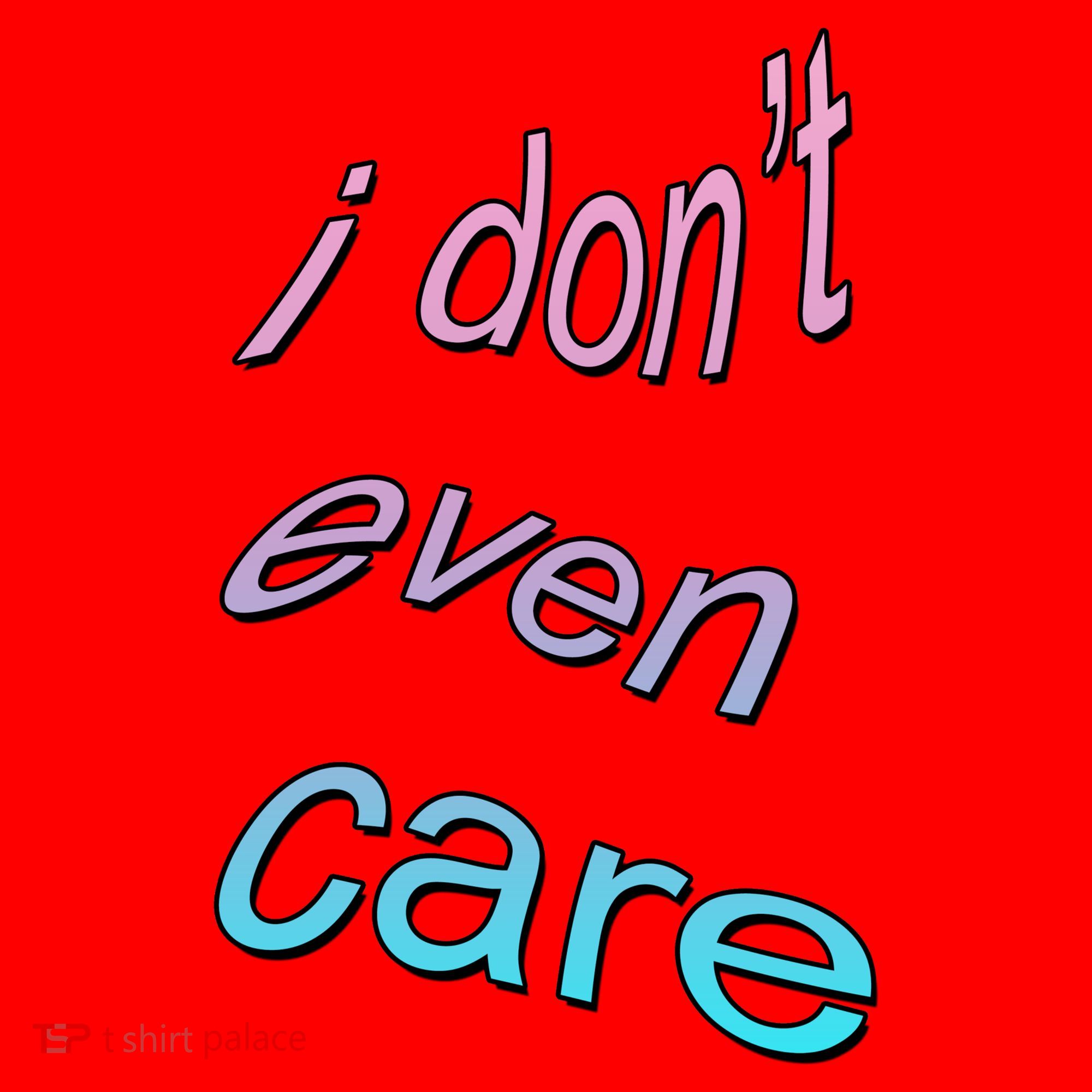 I Don't Even Care Santa Hat