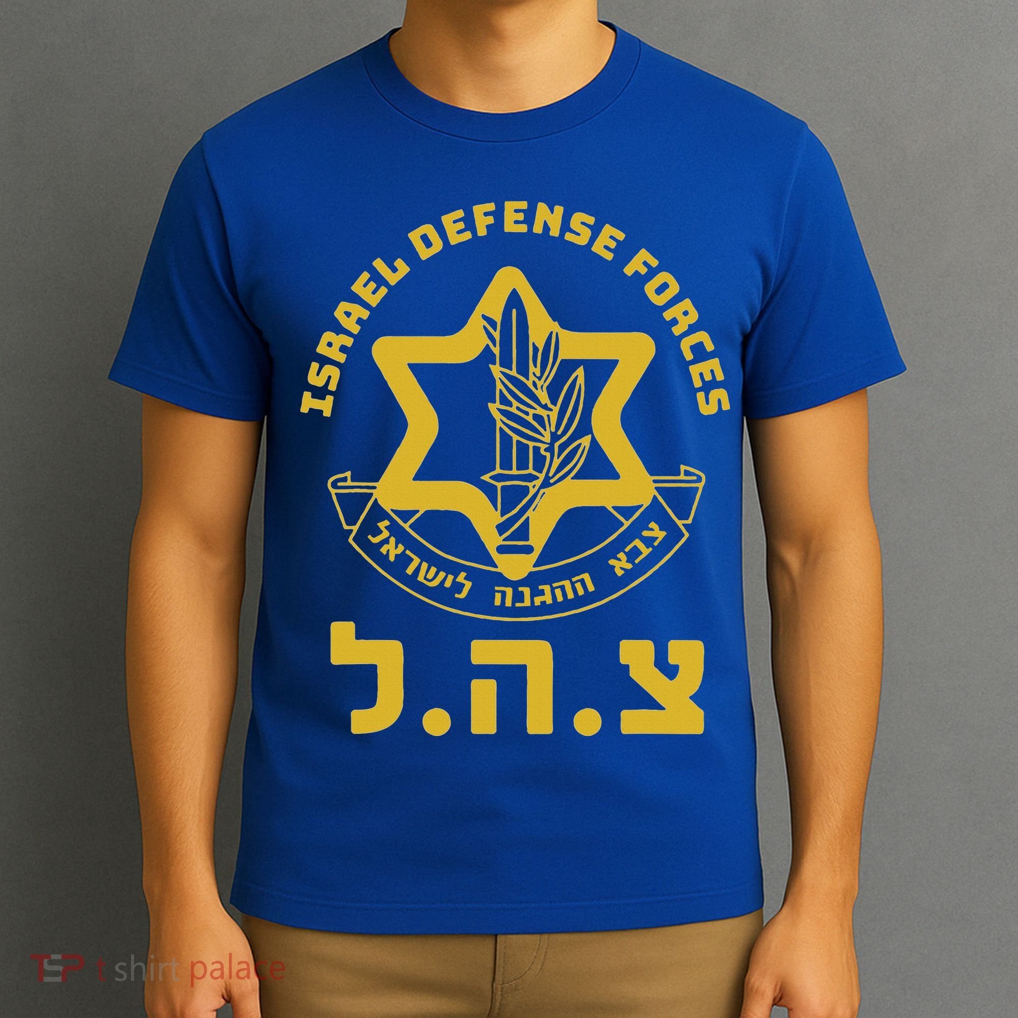 Israel Defense Forces  IDF  Israeli Military Army  Tzahal  T-Shirt