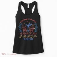 If Drink Fifth On The Fourth May Not Go Forth On The Fifth Women's Tank Top thumb 0