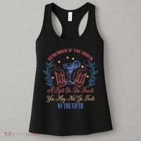 If Drink Fifth On The Fourth May Not Go Forth On The Fifth Women's Tank Top thumb 3