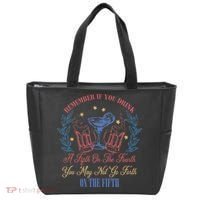 If Drink Fifth On The Fourth May Not Go Forth On The Fifth Tote Bag thumb 0