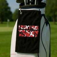 I DonT Feel Tardy Golf Towel thumb 2