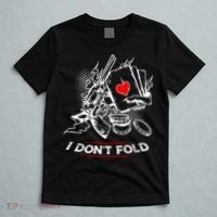 I Dont Fold Cool Texas Hold Em Poker Gambler T-Shirt thumb 5