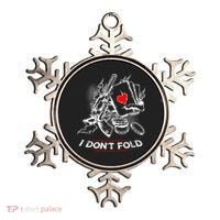 I Dont Fold Cool Texas Hold Em Poker Gambler Ornament thumb 0