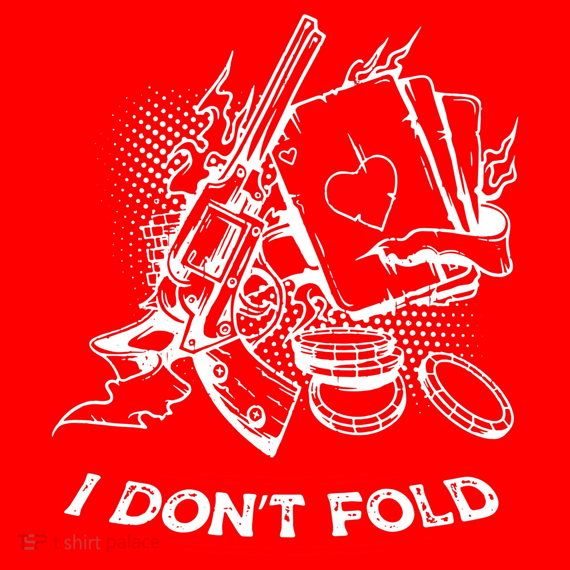 I Dont Fold Cool Texas Hold Em Poker Gambler Santa Hat