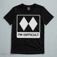 I'm Difficult Funny Double Black Diamonds Ski Snowboard T-Shirt thumb 5