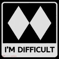 I'm Difficult Funny Double Black Diamonds Ski Snowboard Kids Long Sleeve Shirt thumb 2