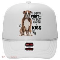 I Didnt Fart My Butt Blew You A Kiss Boxer Dog Hat thumb 0