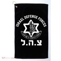 Israel Defense Forces Jewish Star Golf Towel thumb 0