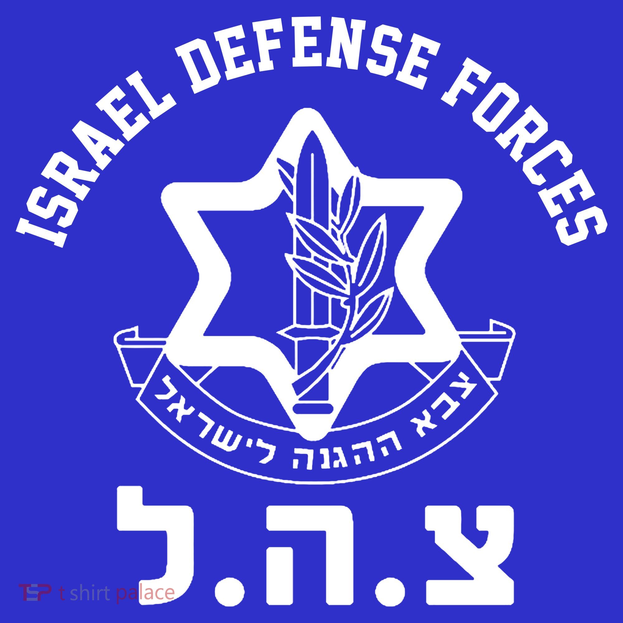 Israel Defense Forces Jewish Star Long Sleeve Shirt