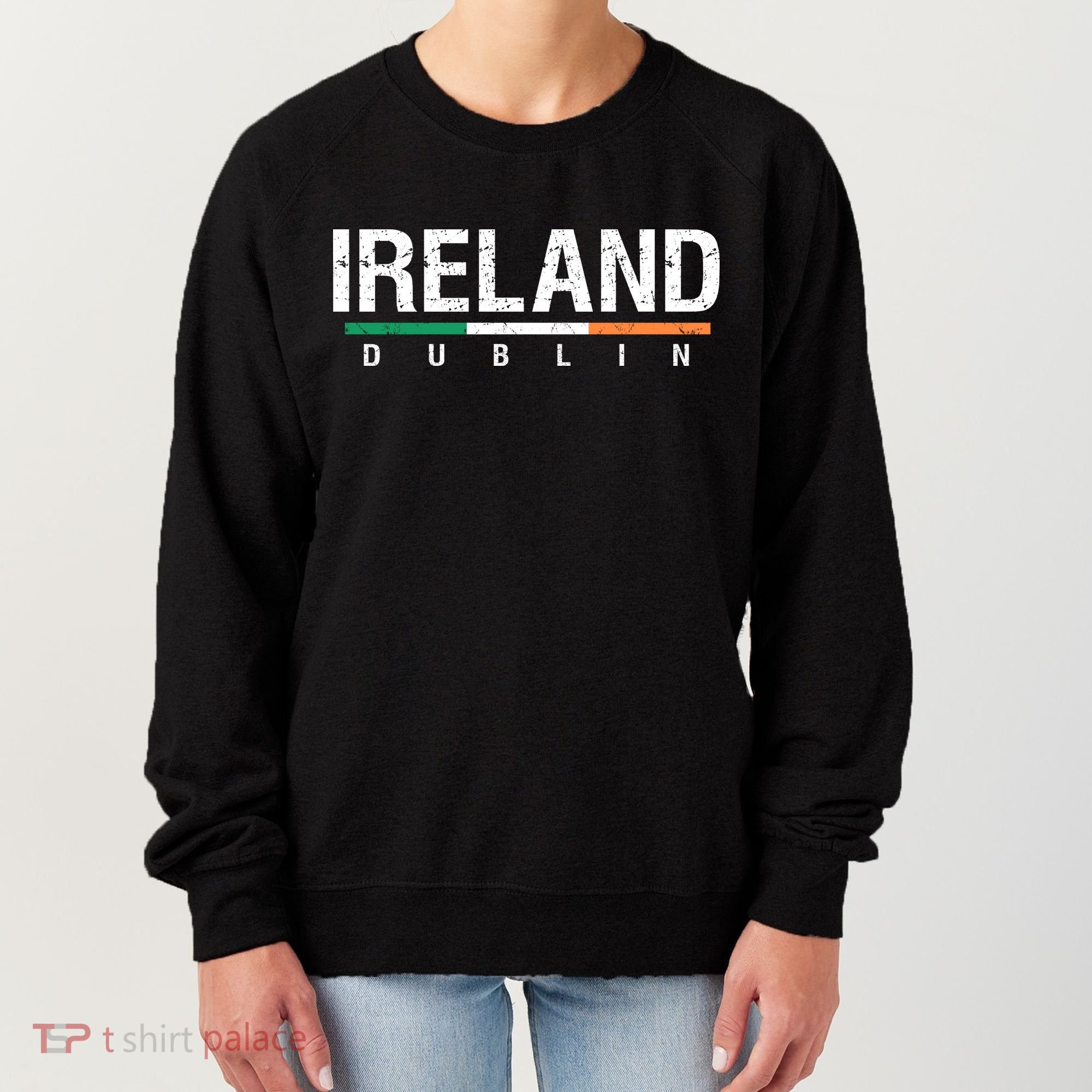 Ireland Dublin Flag Women's Sweatshirt