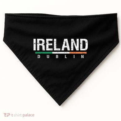 Ireland Dublin Flag USA-Made Doggie Bandana