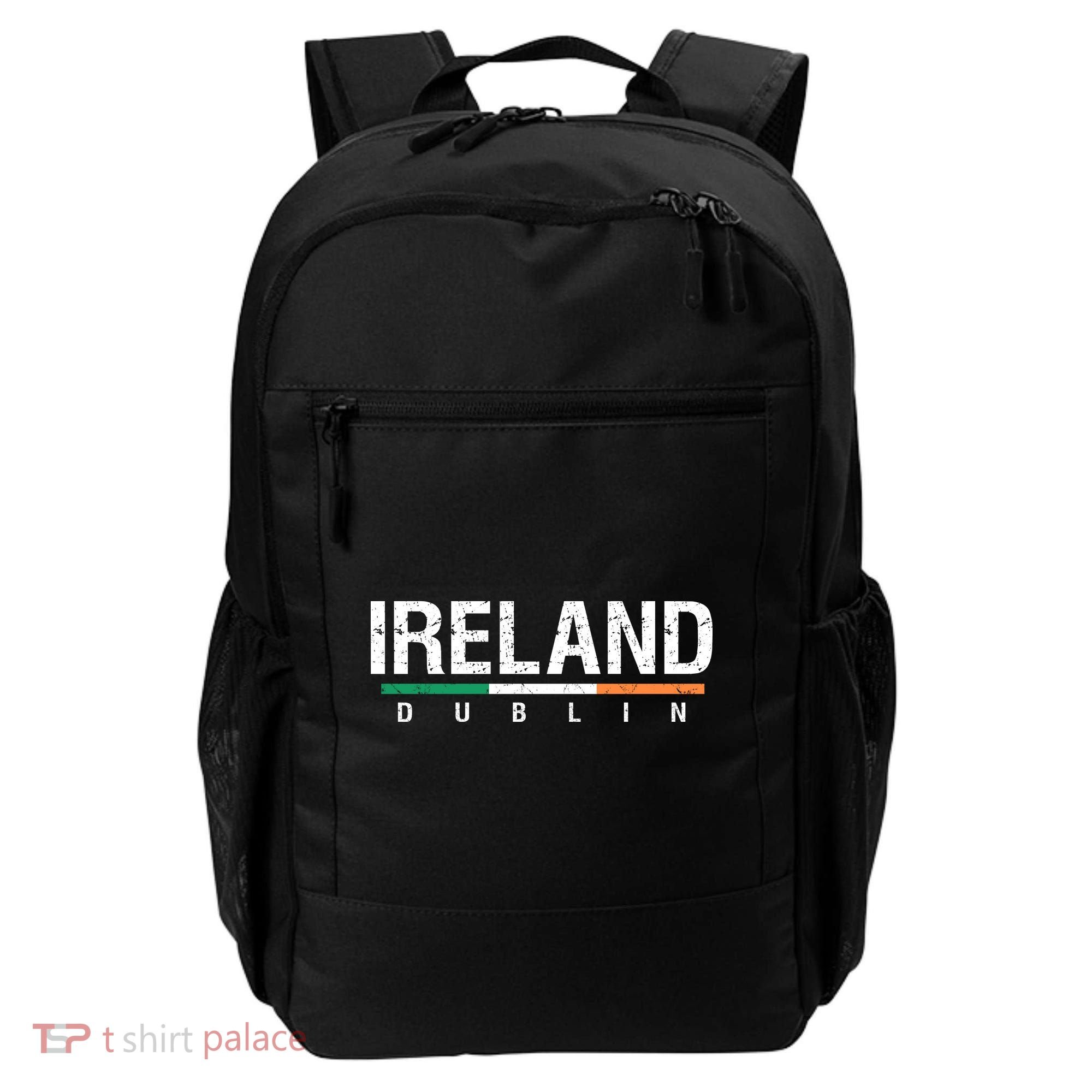 Ireland Dublin Flag Backpack