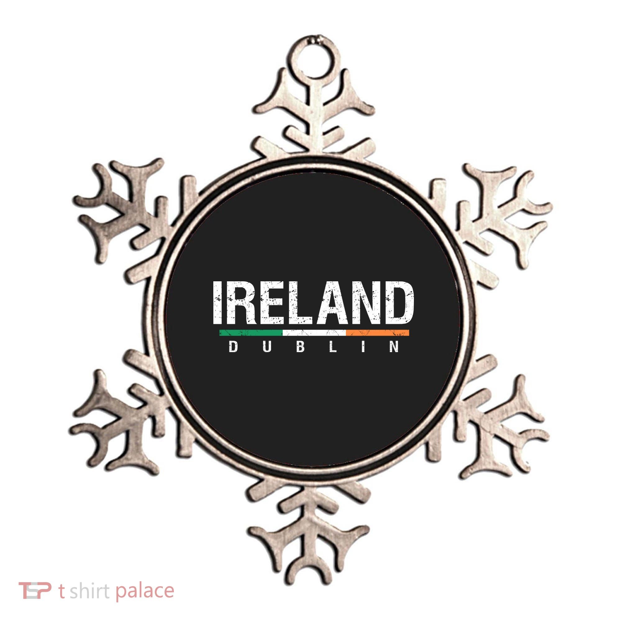 Ireland Dublin Flag Ornament
