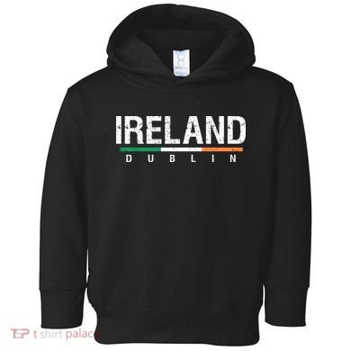 Ireland Dublin Flag Toddler Hoodie