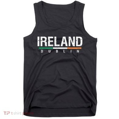 Ireland Dublin Flag Tank Top