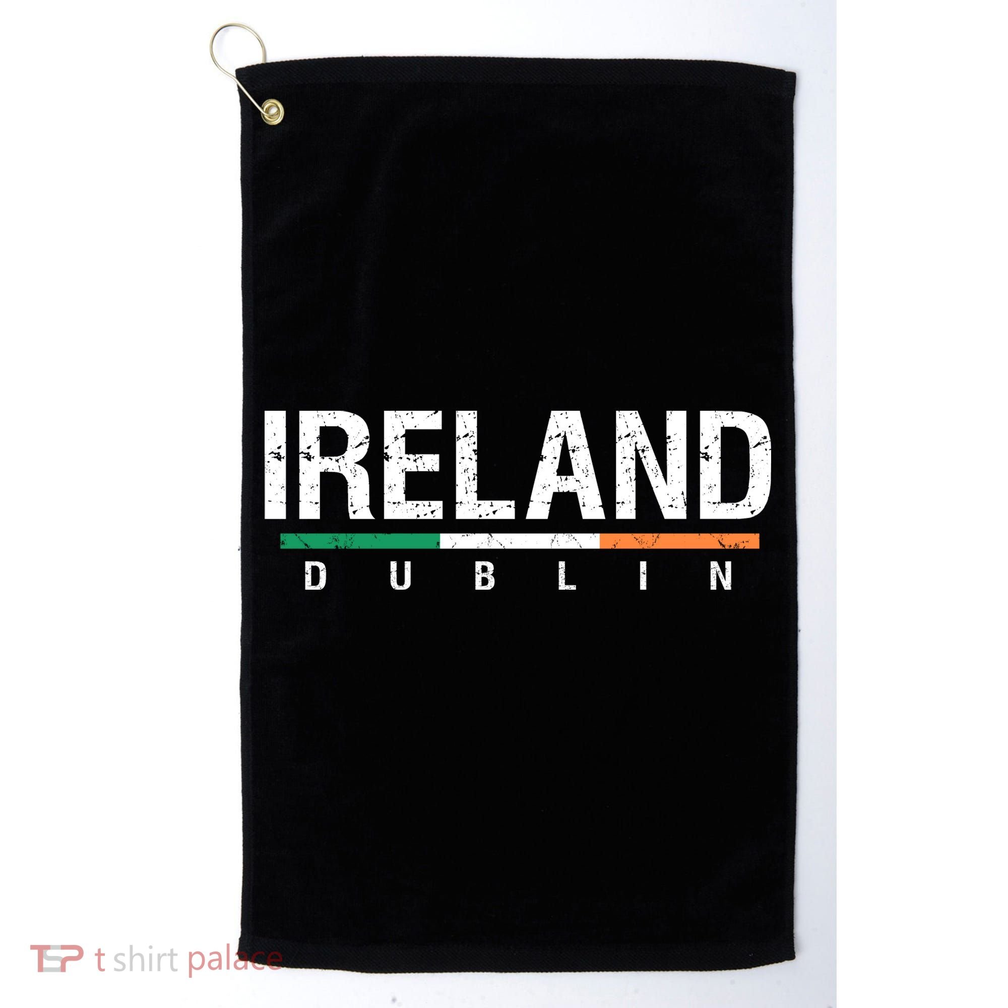 Ireland Dublin Flag Golf Towel