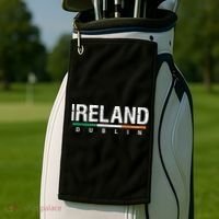 Ireland Dublin Flag Golf Towel thumb 2