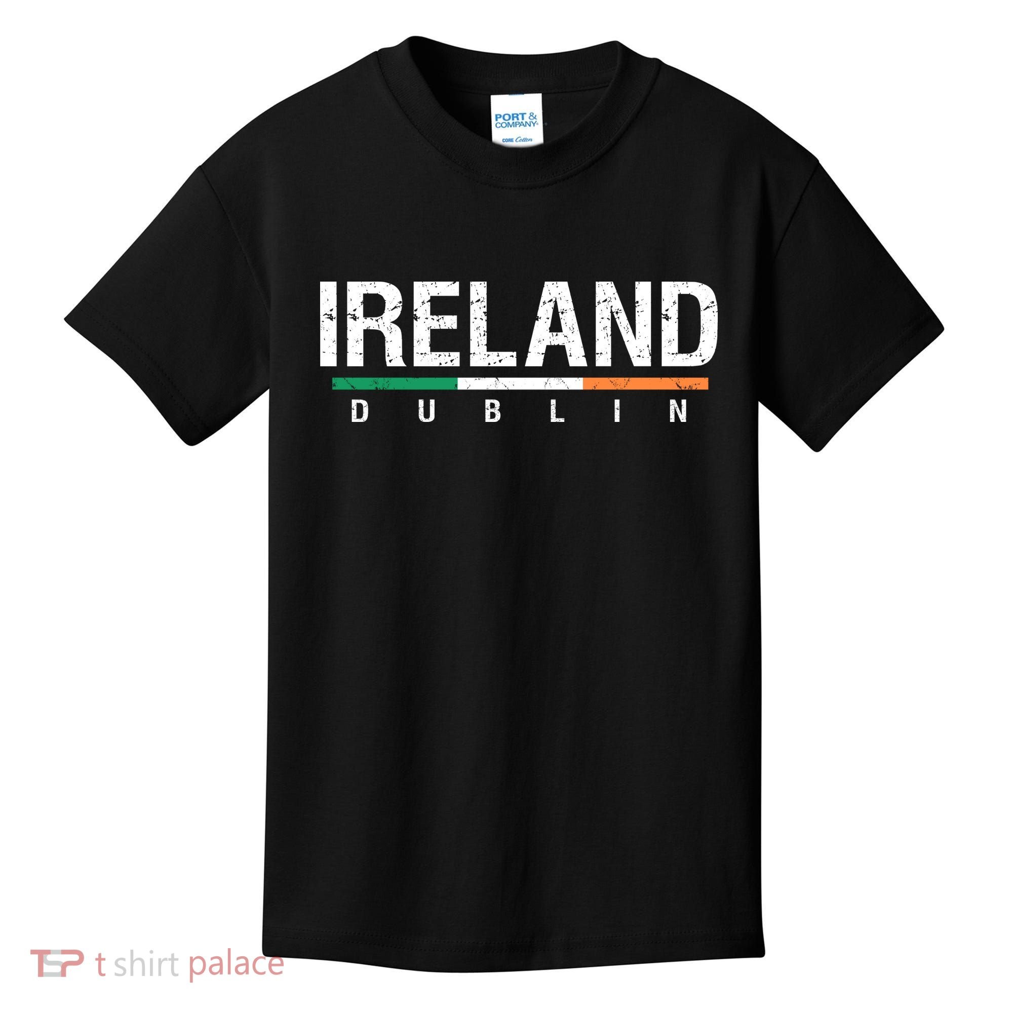 Ireland Dublin Flag Kids T-Shirt