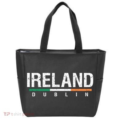 Ireland Dublin Flag Tote Bag