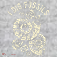 I Dig Fossils Ammonite Fossil The Baniff Cuffed Pom Beanie thumb 2