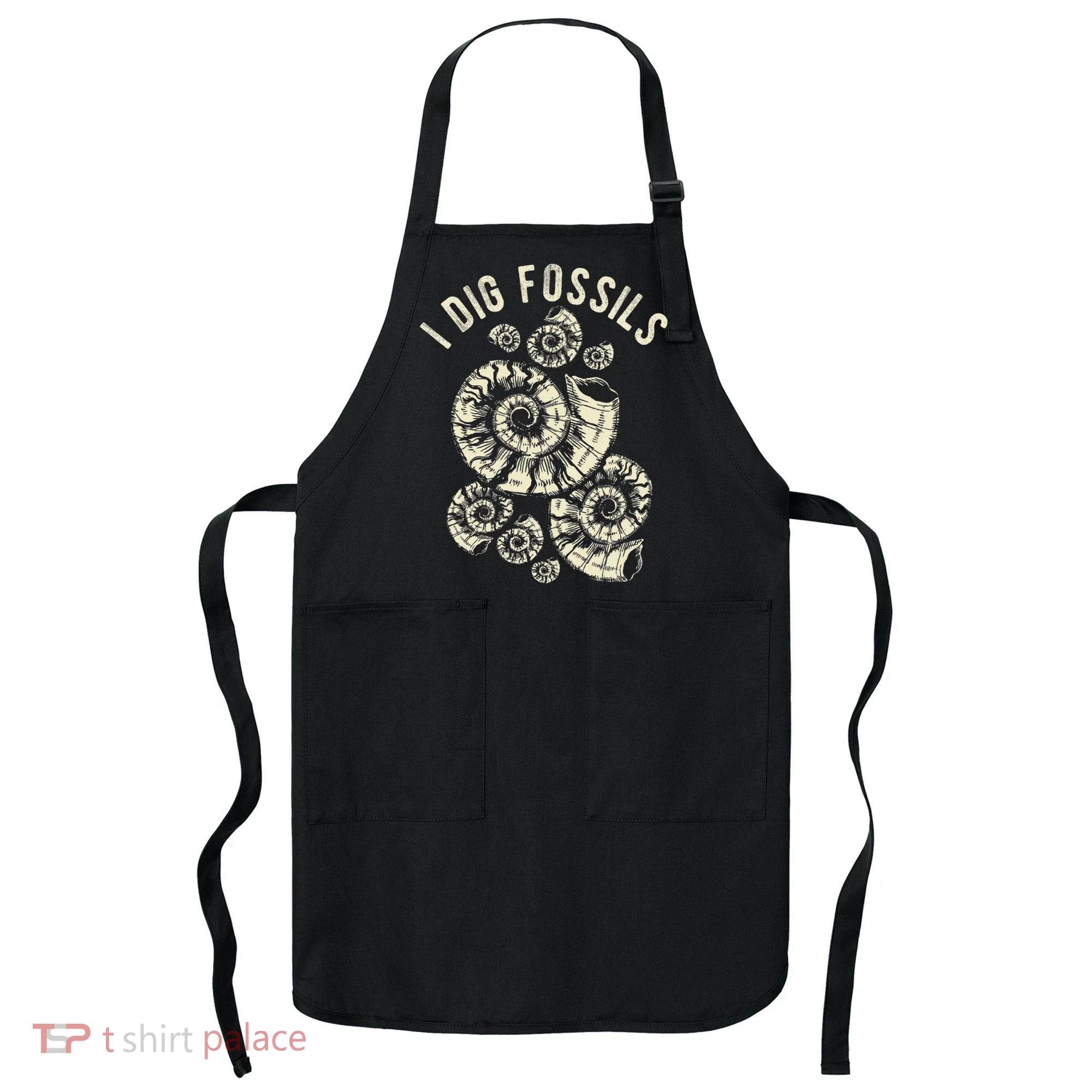 I Dig Fossils Ammonite Fossil Apron