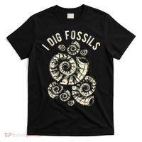 I Dig Fossils Ammonite Fossil T-Shirt thumb 0