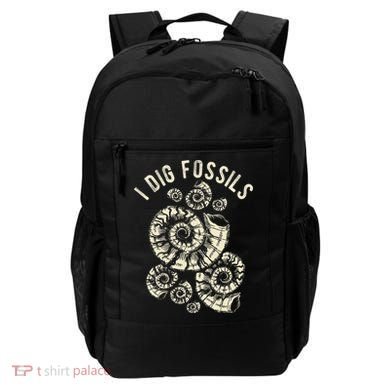 I Dig Fossils Ammonite Fossil Backpack