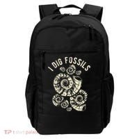 I Dig Fossils Ammonite Fossil Backpack thumb 0