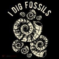 I Dig Fossils Ammonite Fossil Ornament thumb 1