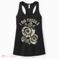I Dig Fossils Ammonite Fossil Women's Tank Top thumb 0