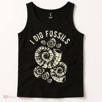 I Dig Fossils Ammonite Fossil Tank Top thumb 2