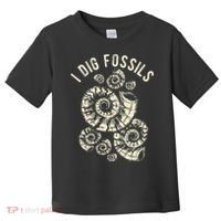 I Dig Fossils Ammonite Fossil Toddler T-Shirt thumb 0