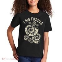 I Dig Fossils Ammonite Fossil Kids T-Shirt thumb 2
