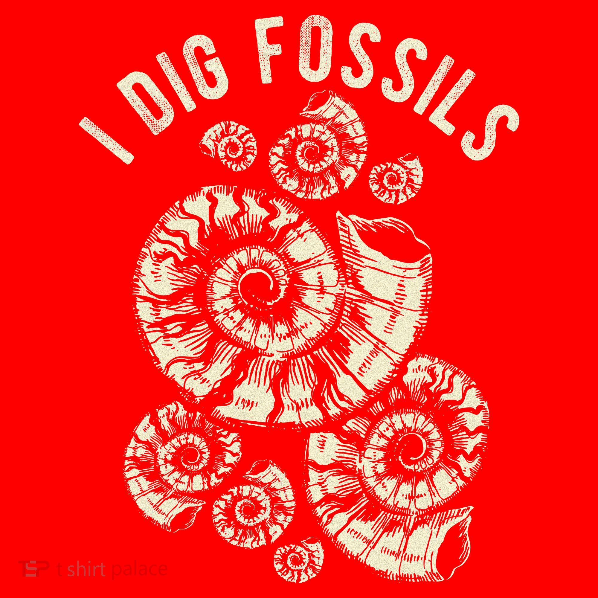I Dig Fossils Ammonite Fossil Santa Hat