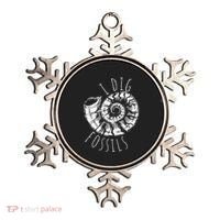 I Dig Fossils Ammonite Fossil Paleontology Ornament thumb 0