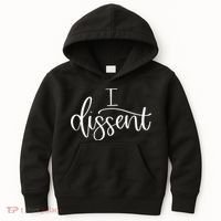 I DISSENT Feminist 's Rights Kids Hoodie thumb 0