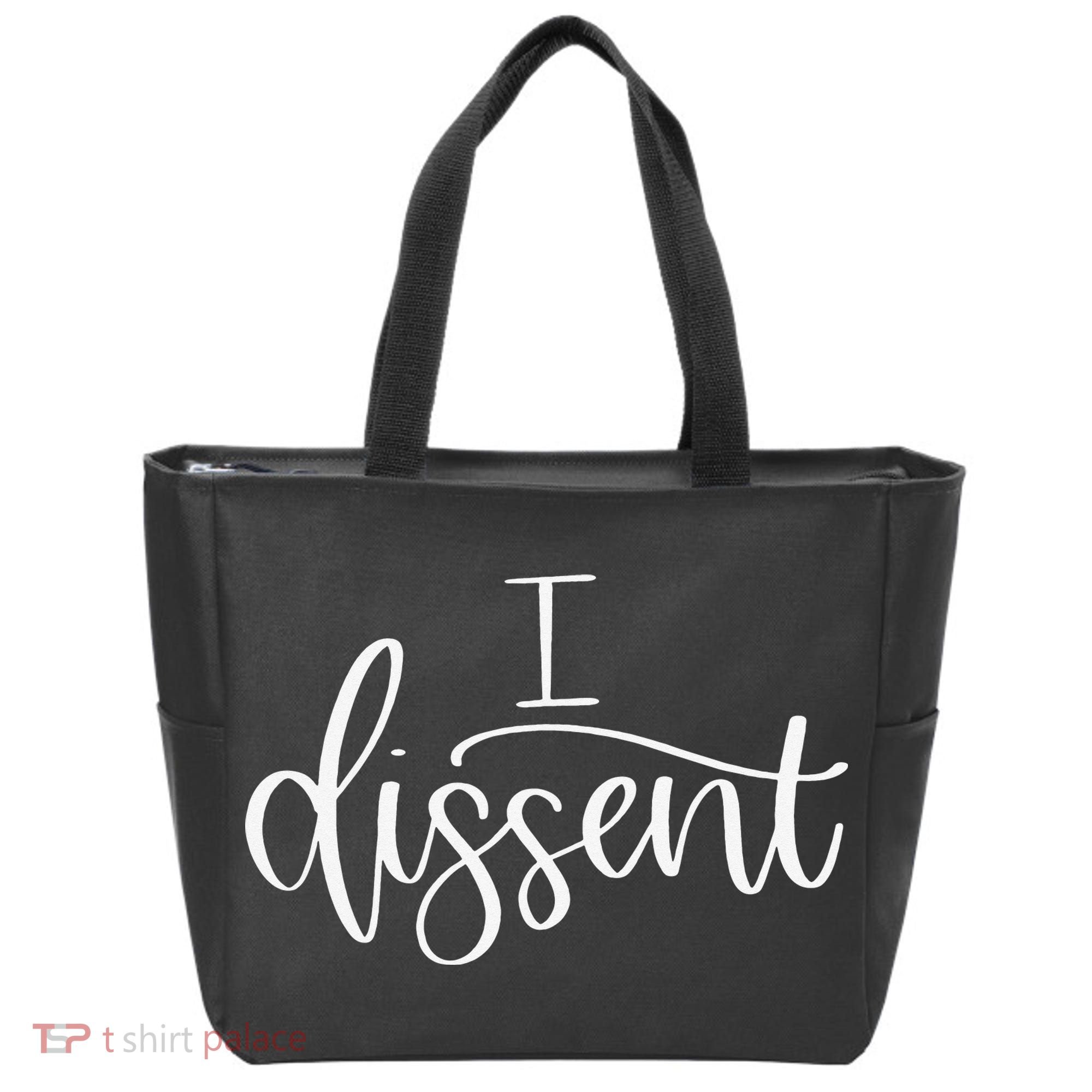 I DISSENT Feminist 's Rights Tote Bag